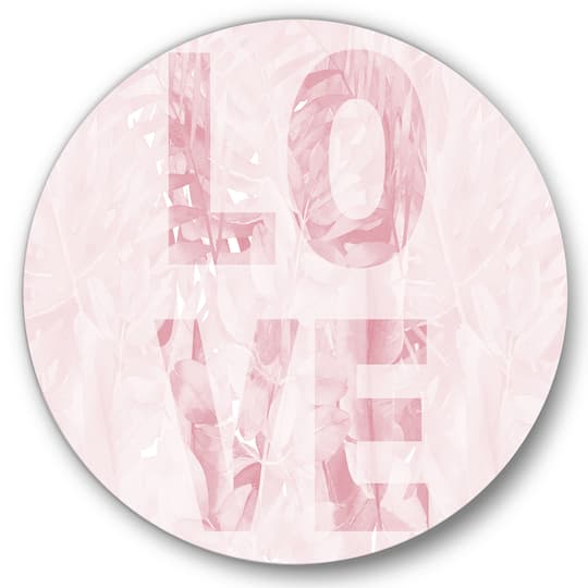 Designart - Pink Pastel Love